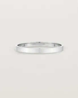 Flat Wedding Ring | 2mm