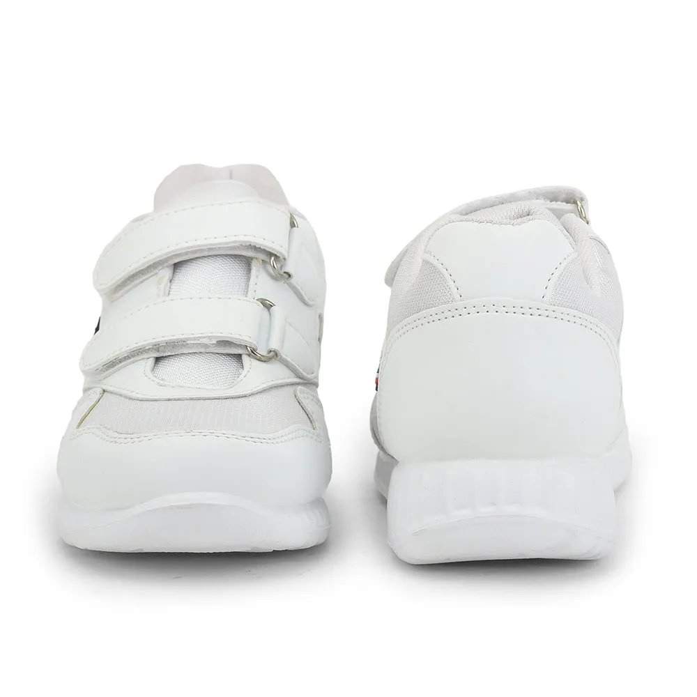 Force 10 Kids White School Non Lacing (9906-90VGN)