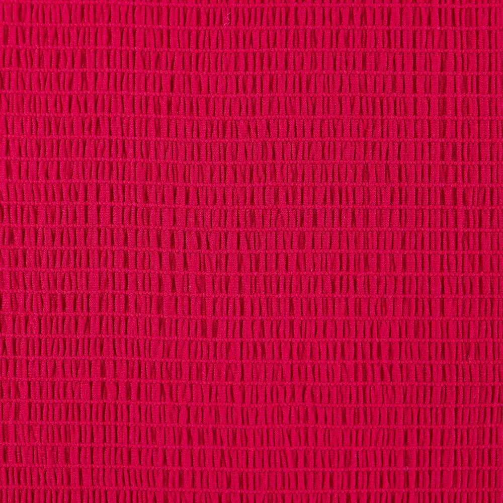 FS1154 Red Crinkle Fabric