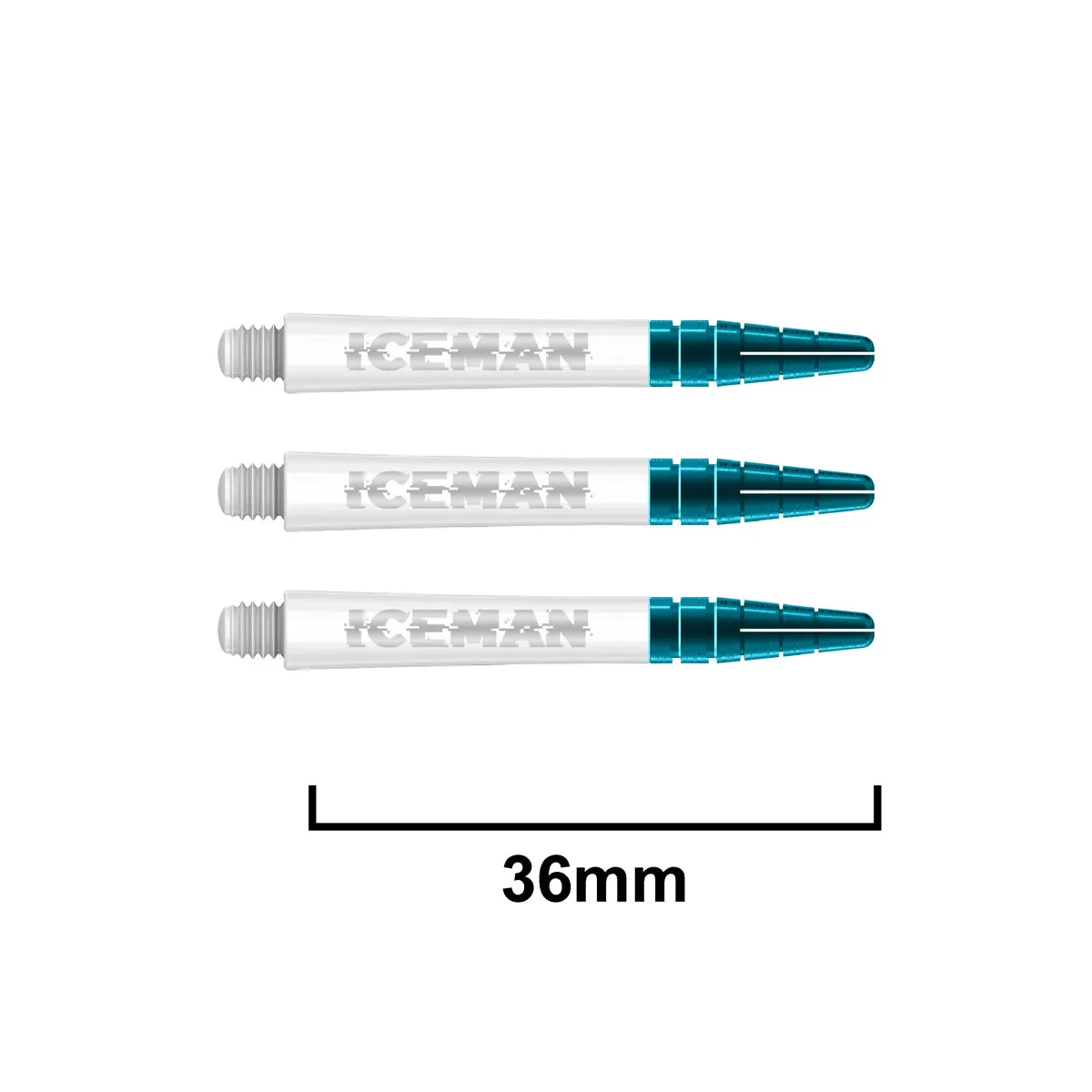 Gerwyn Price Iceman Nitro Ionic Dart Stems by Red Dragon