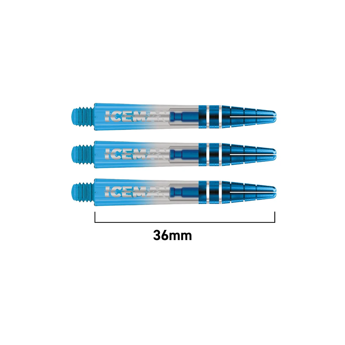 Gerwyn Price Iceman Nitro Ionic Dart Stems by Red Dragon