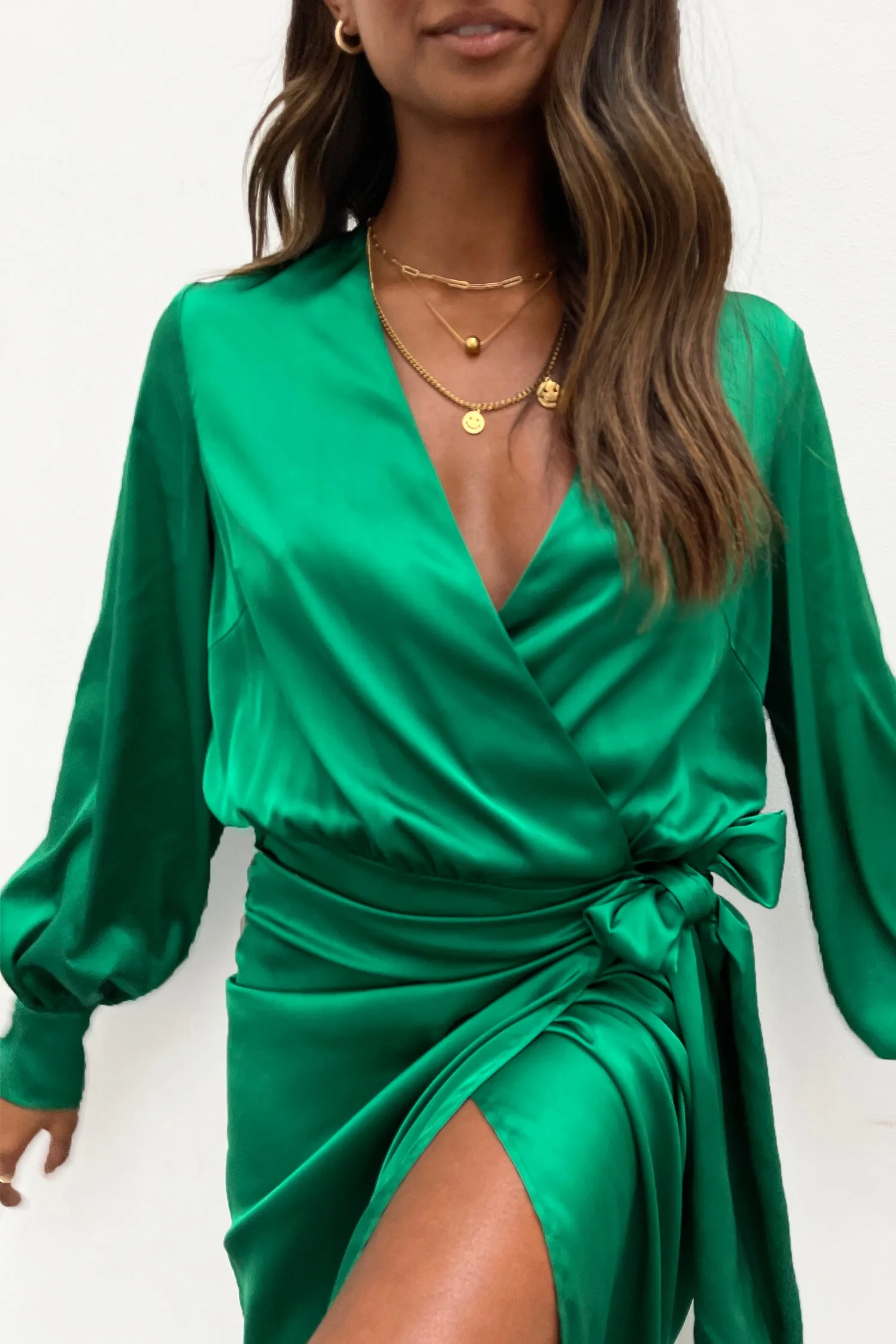 Green Vienna Midi Dress