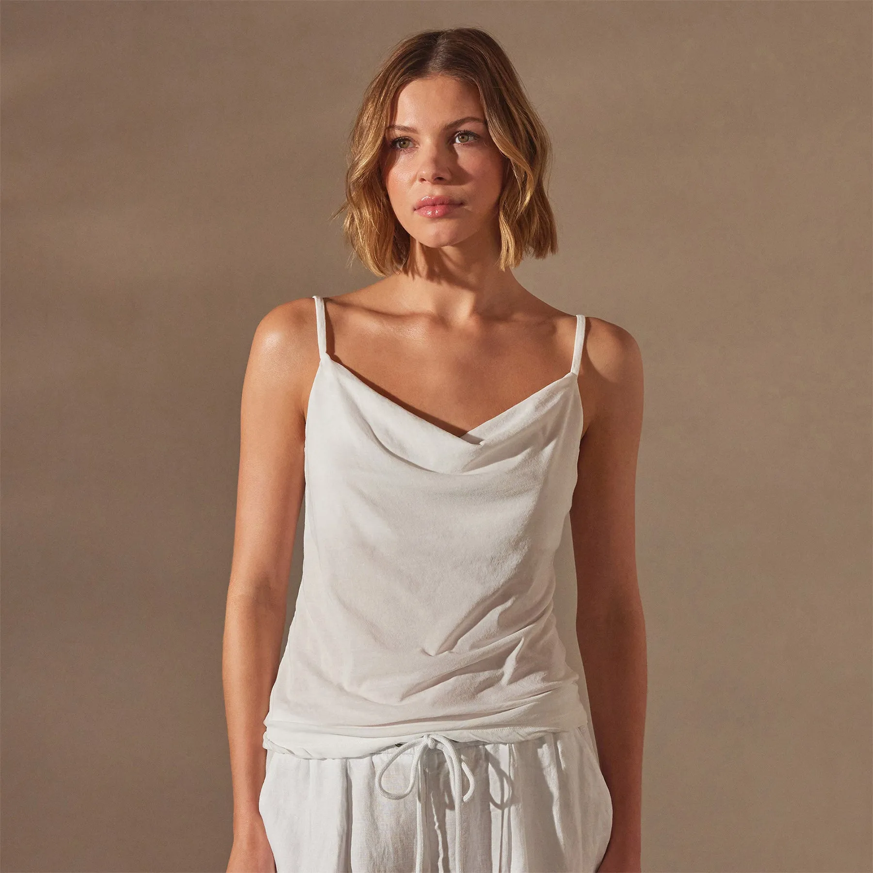 High Gauge Camisole - White