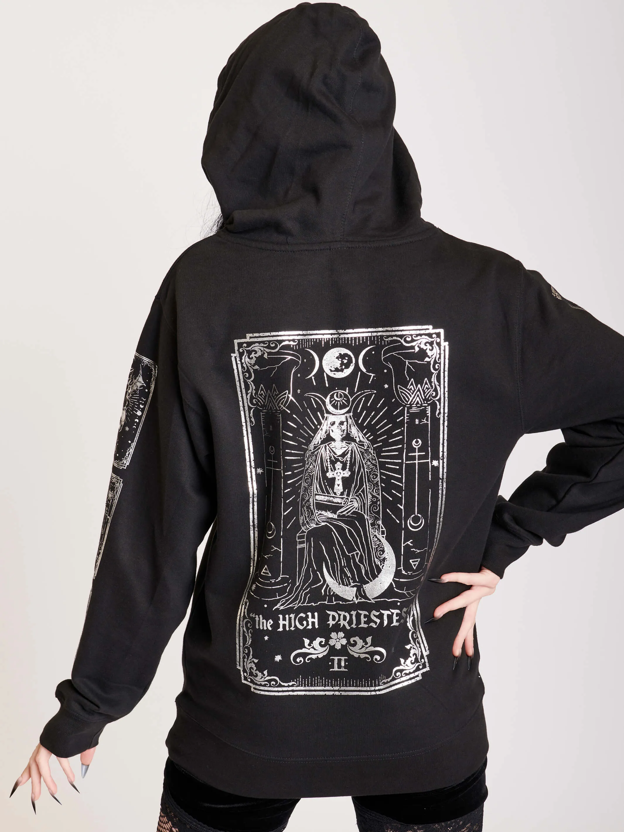 High Priestess Tarot Unisex Hoodie