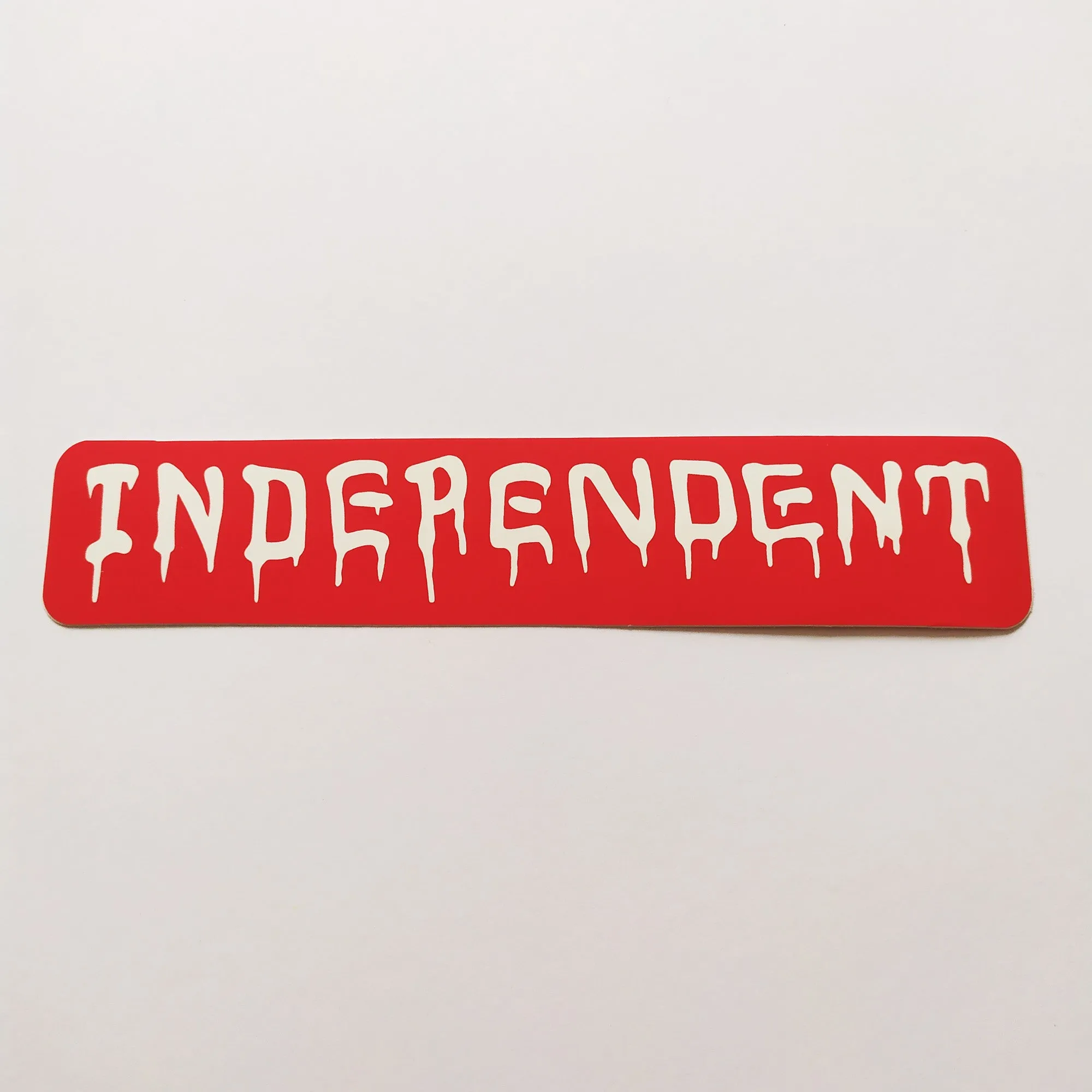 Independent Trucks Skateboard Sticker Vandal Red