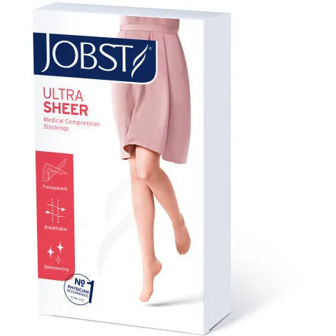 JOBST® UltraSheer Women's Thigh High 15-20 mmHg, Open Toe