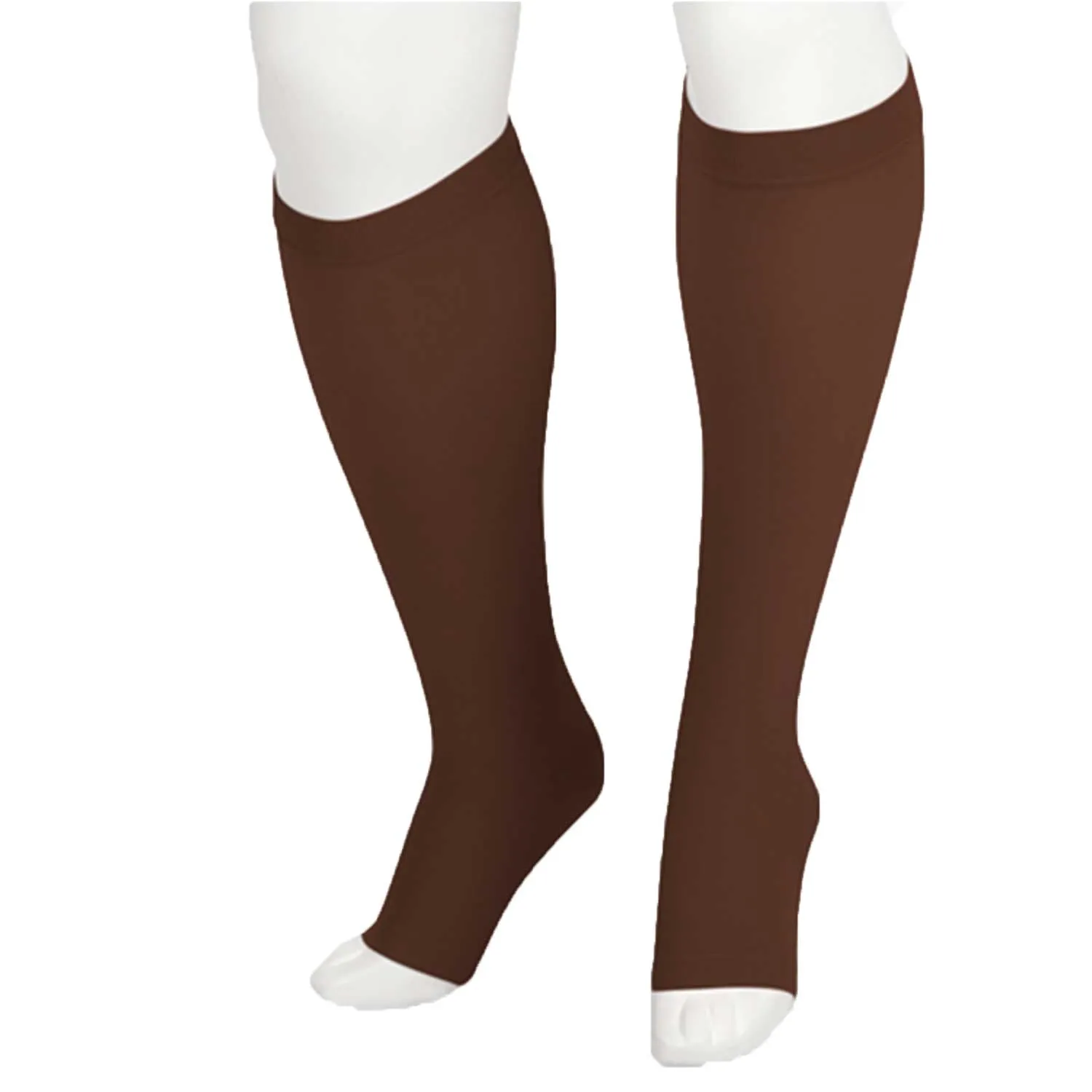 Juzo 2001 Soft Open Toe Knee Highs - 20-30 mmHg