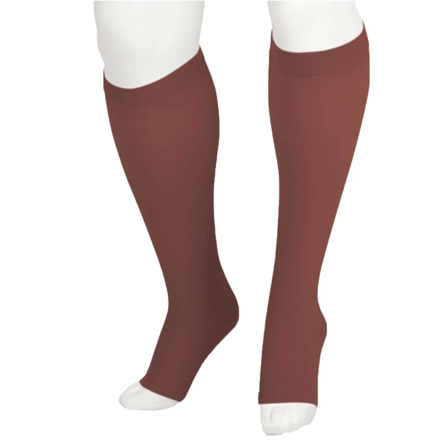 Juzo 2001 Soft Open Toe Knee Highs - 20-30 mmHg