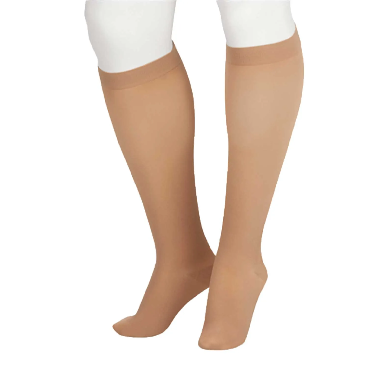 Juzo 2002 Soft Closed Toe Knee Highs - 30-40 mmHg