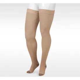 Juzo Soft Silver Thigh High 30-40 mmHg w/ Silicone Band