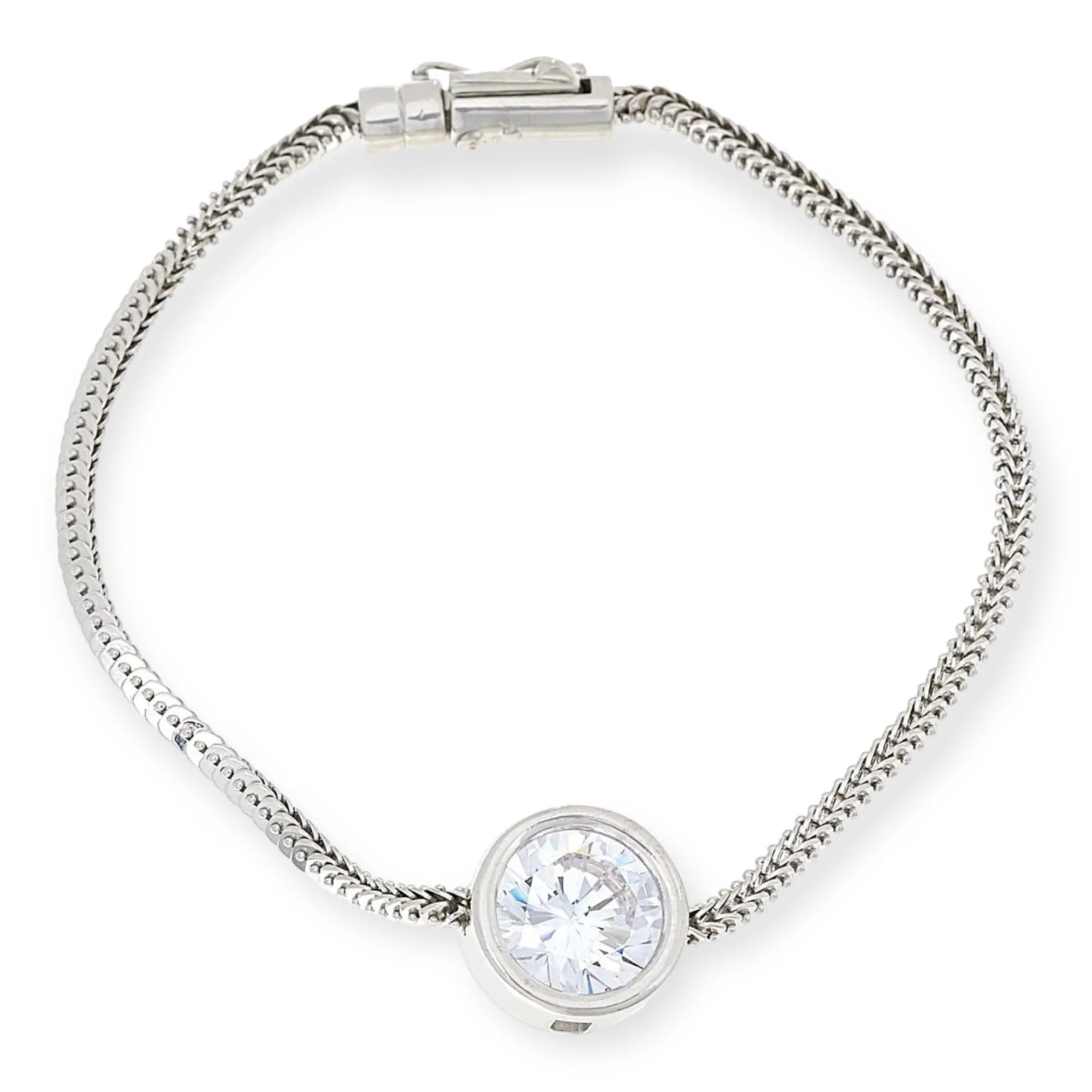 Katharine McPhee Classic Imperial Rope Round Bracelet - Sterling Silver