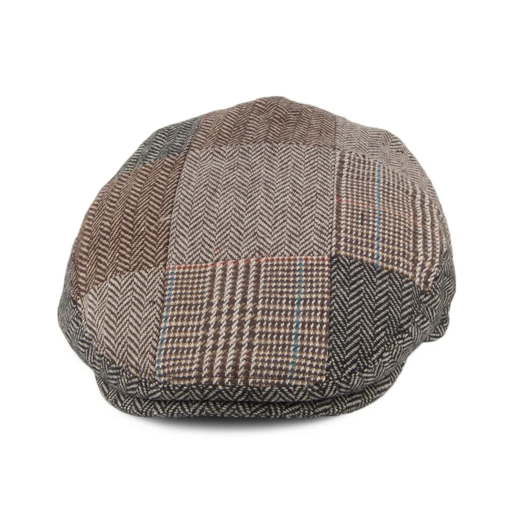 Kids Patch Flat Cap Multi-Coloured Wholesale Pack