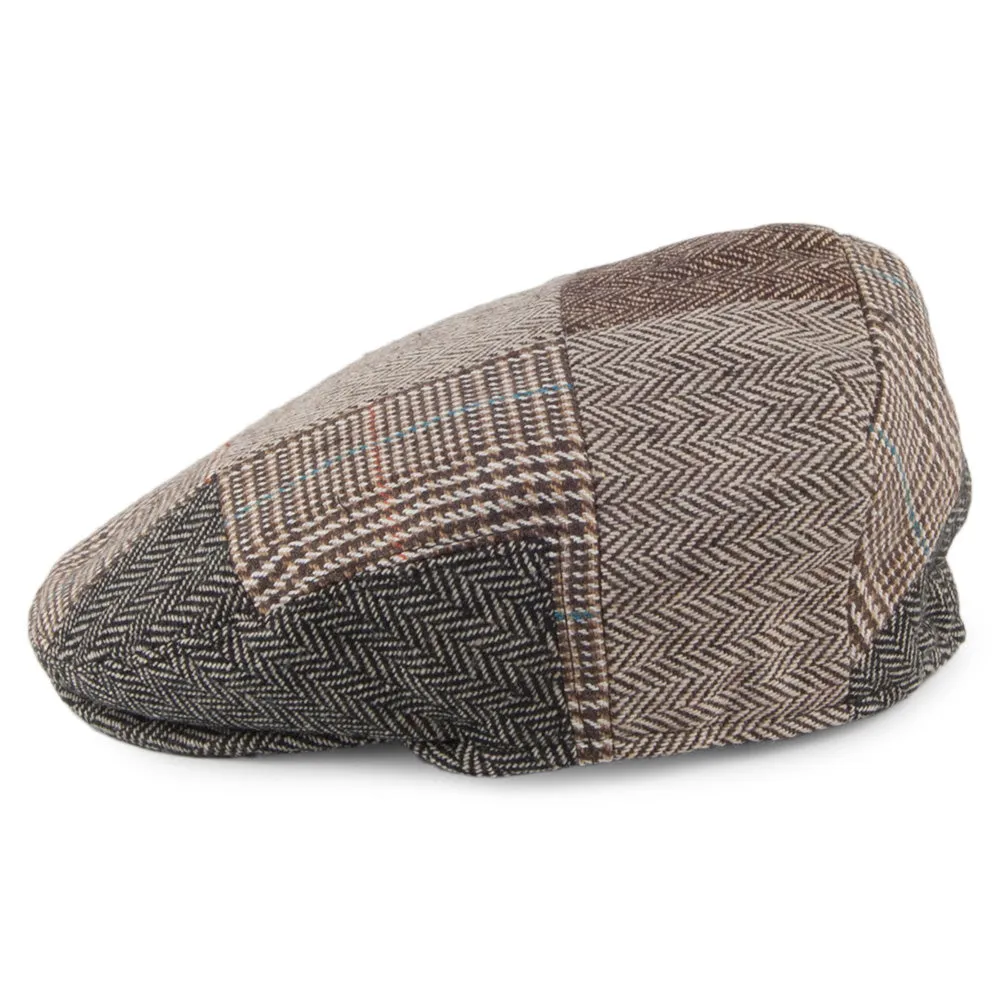 Kids Patch Flat Cap Multi-Coloured Wholesale Pack