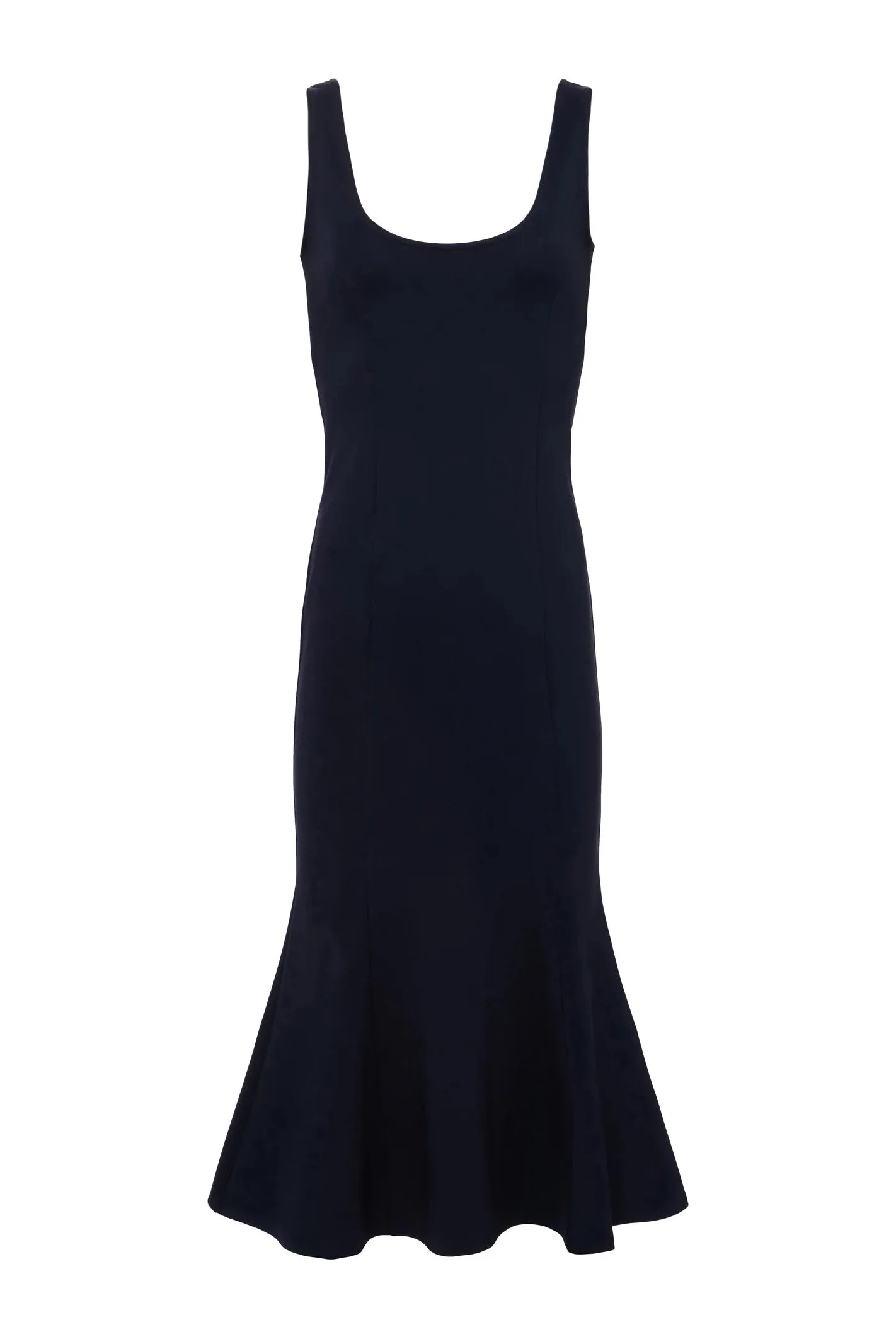 L'Agence Bisous Flared Midi Dress