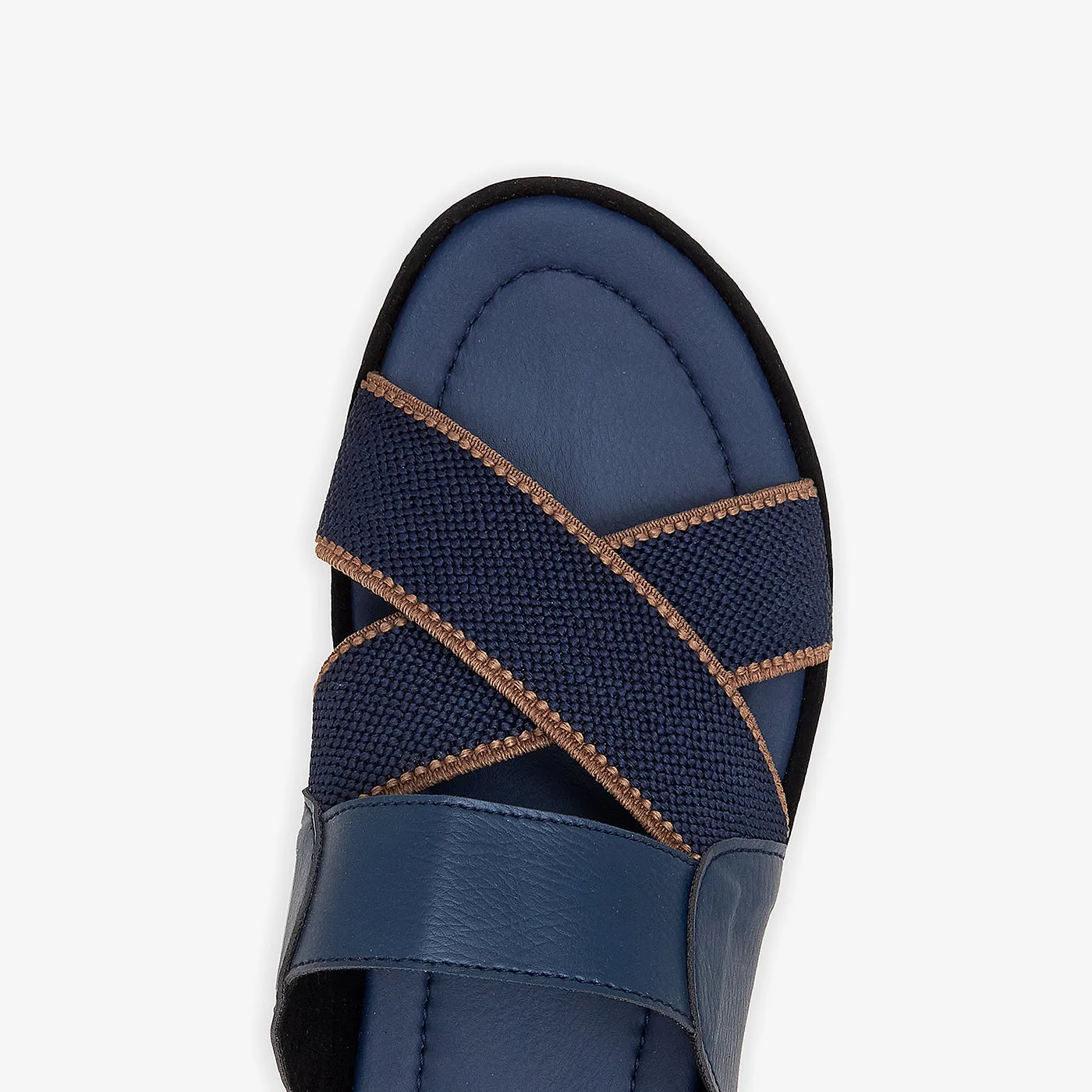 Men's Cross-Strap Chappals