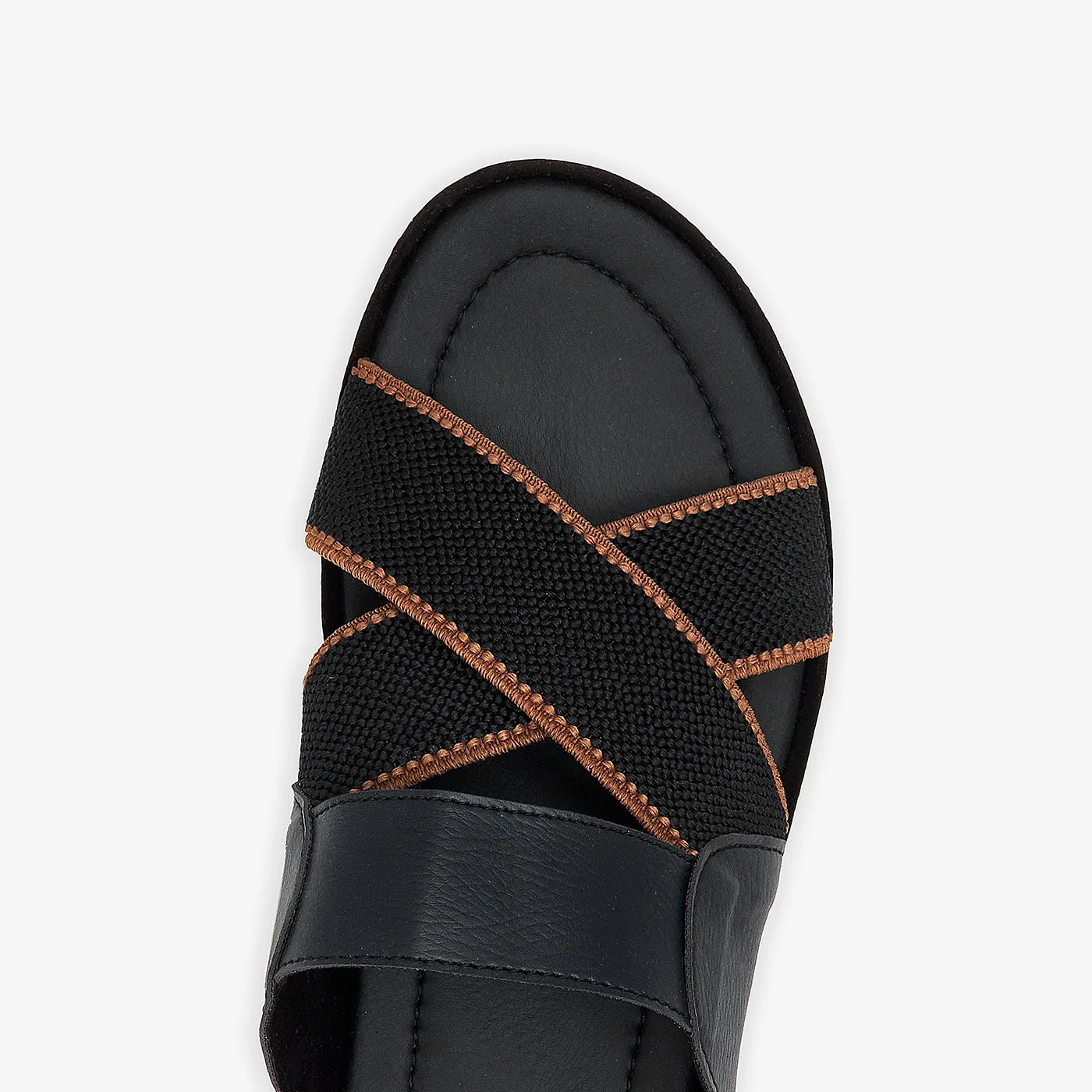 Men's Cross-Strap Chappals