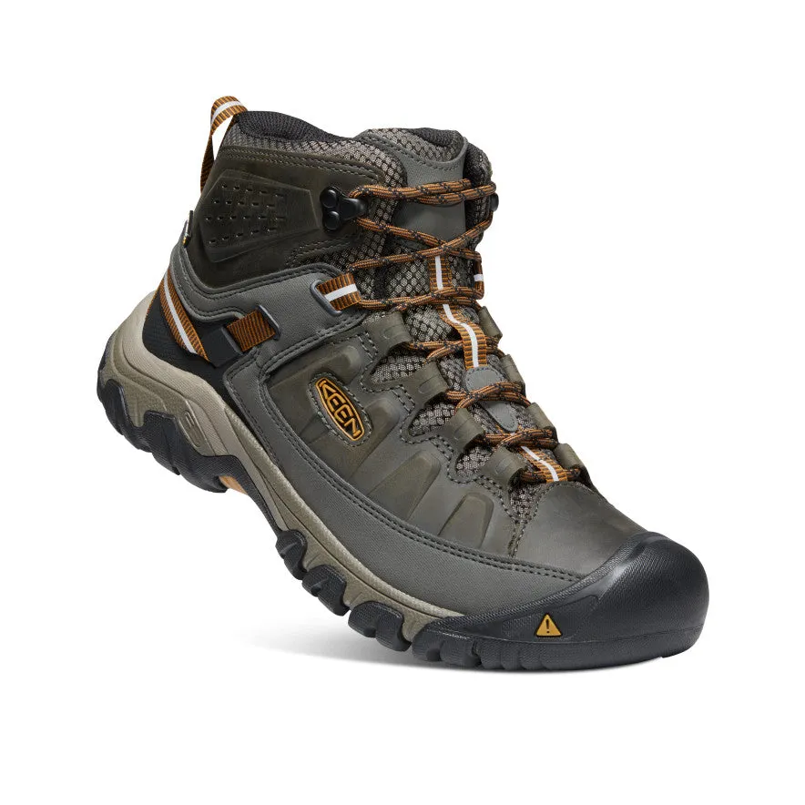 Men's Targhee III Waterproof Mid Wide  |  Black Olive/Golden Brown