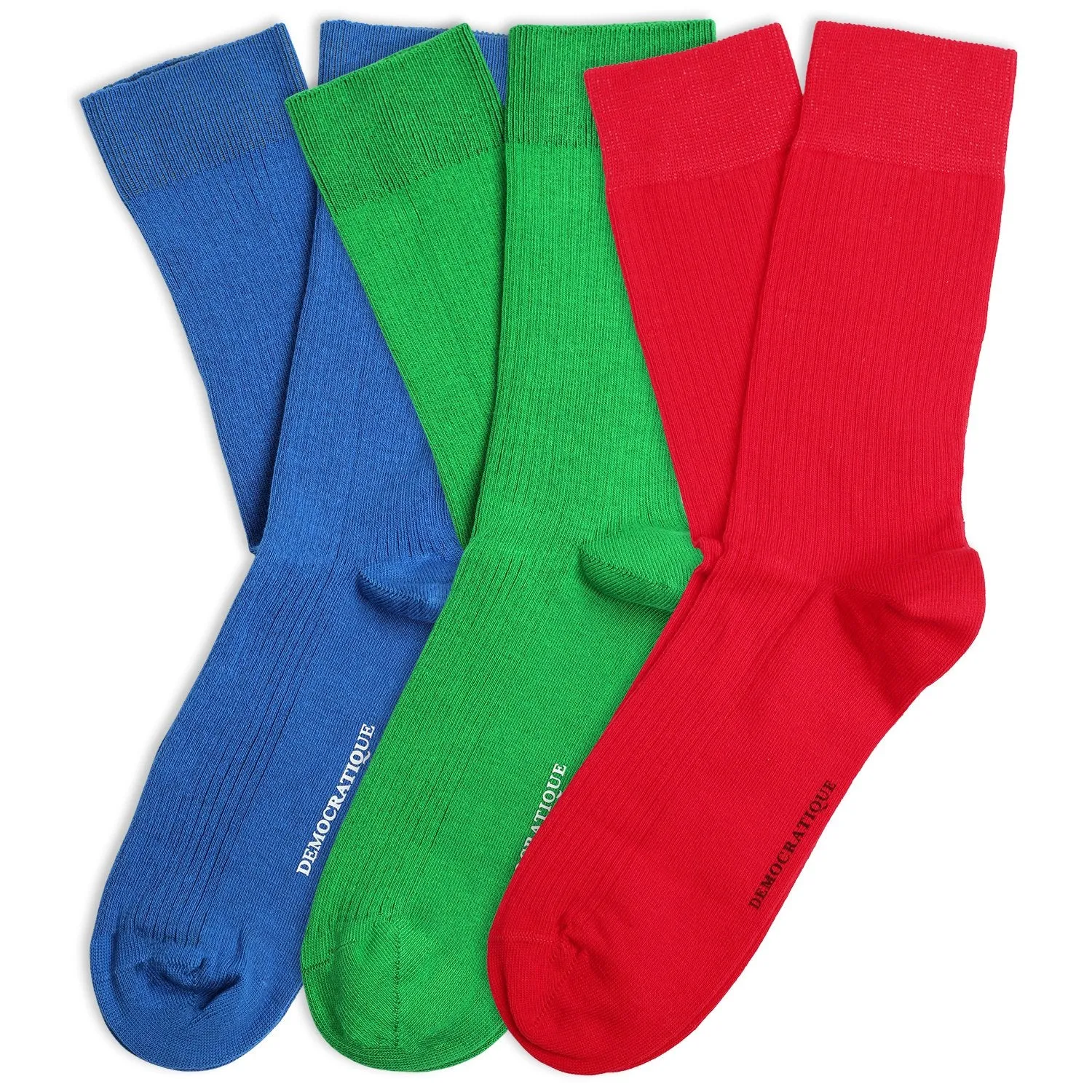 Originals Fine Rib 3-pair Popcolor Pack - Red, Green and Blue