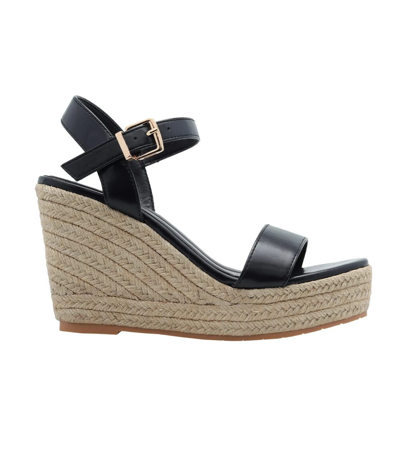 Penny Wedge Black