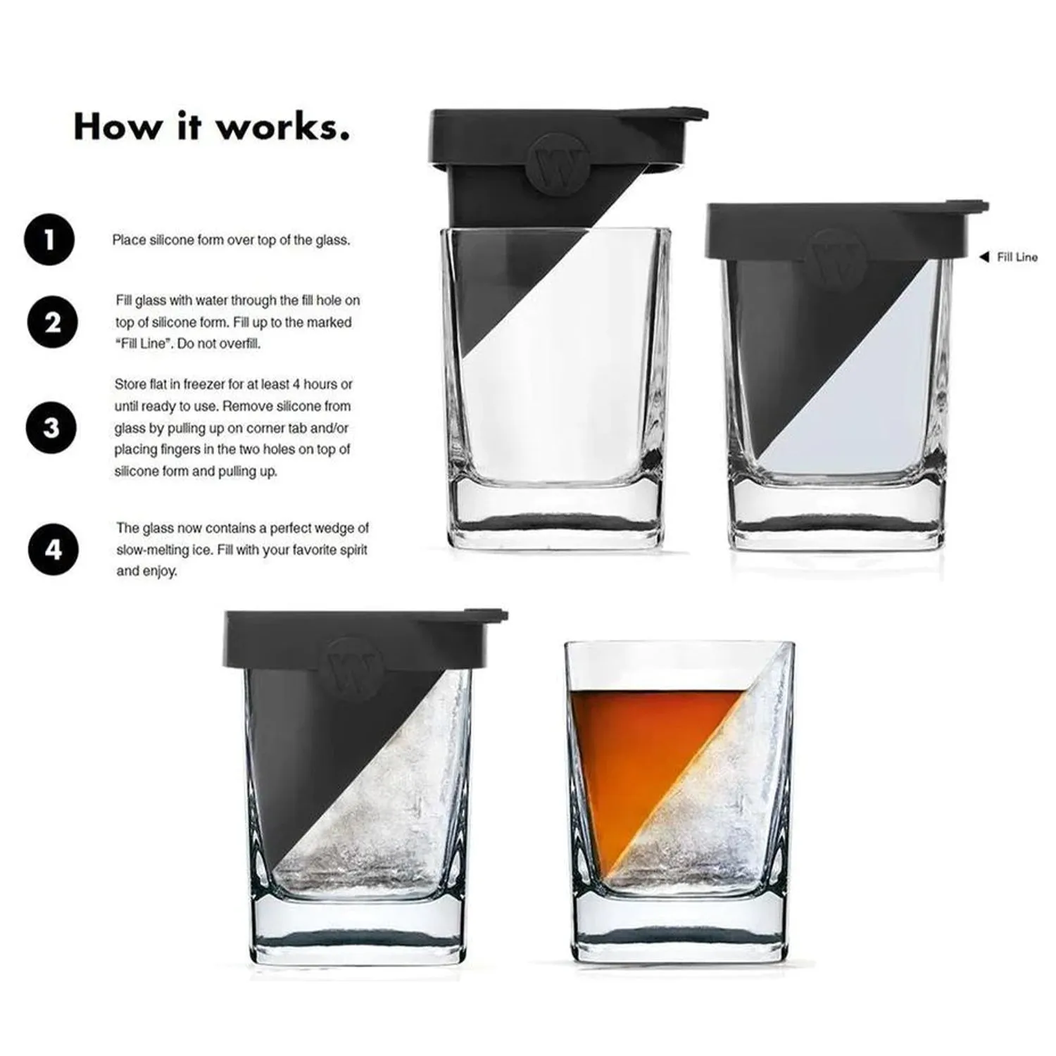 PL Whiskey Wedge Glass X Corkcicle