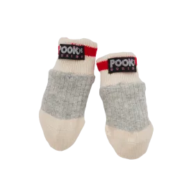 Pookie Dukie - Red Thumbless Mitts (Infant)