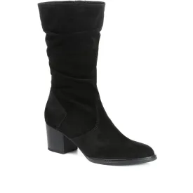 Ramona Suede Slouch Calf Boot - GAB30557 / 316 635