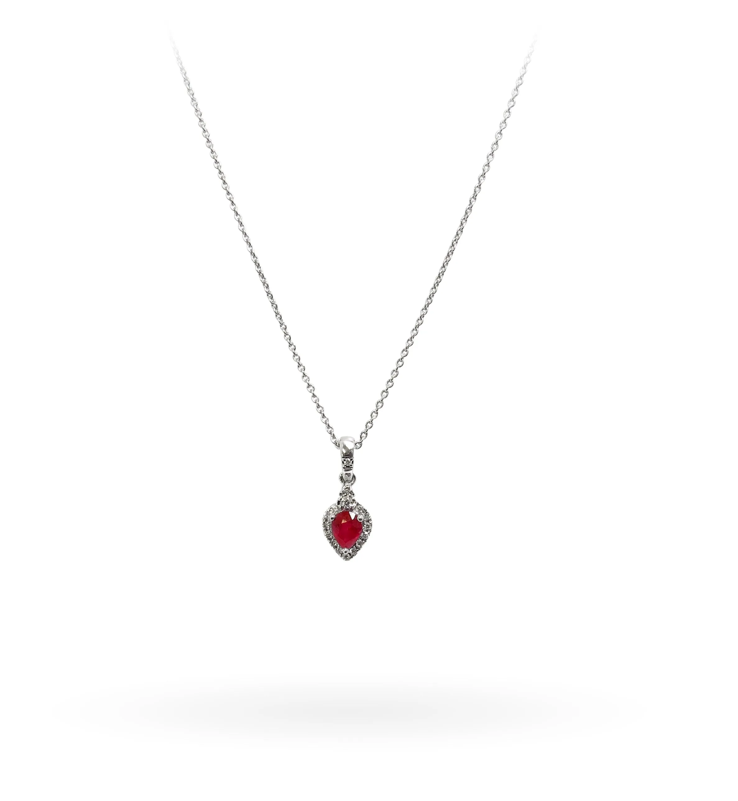 Ruby and Diamond Necklace