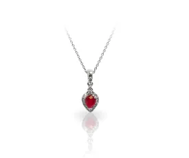 Ruby and Diamond Necklace