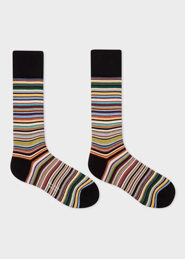 'Signature Stripe' Socks