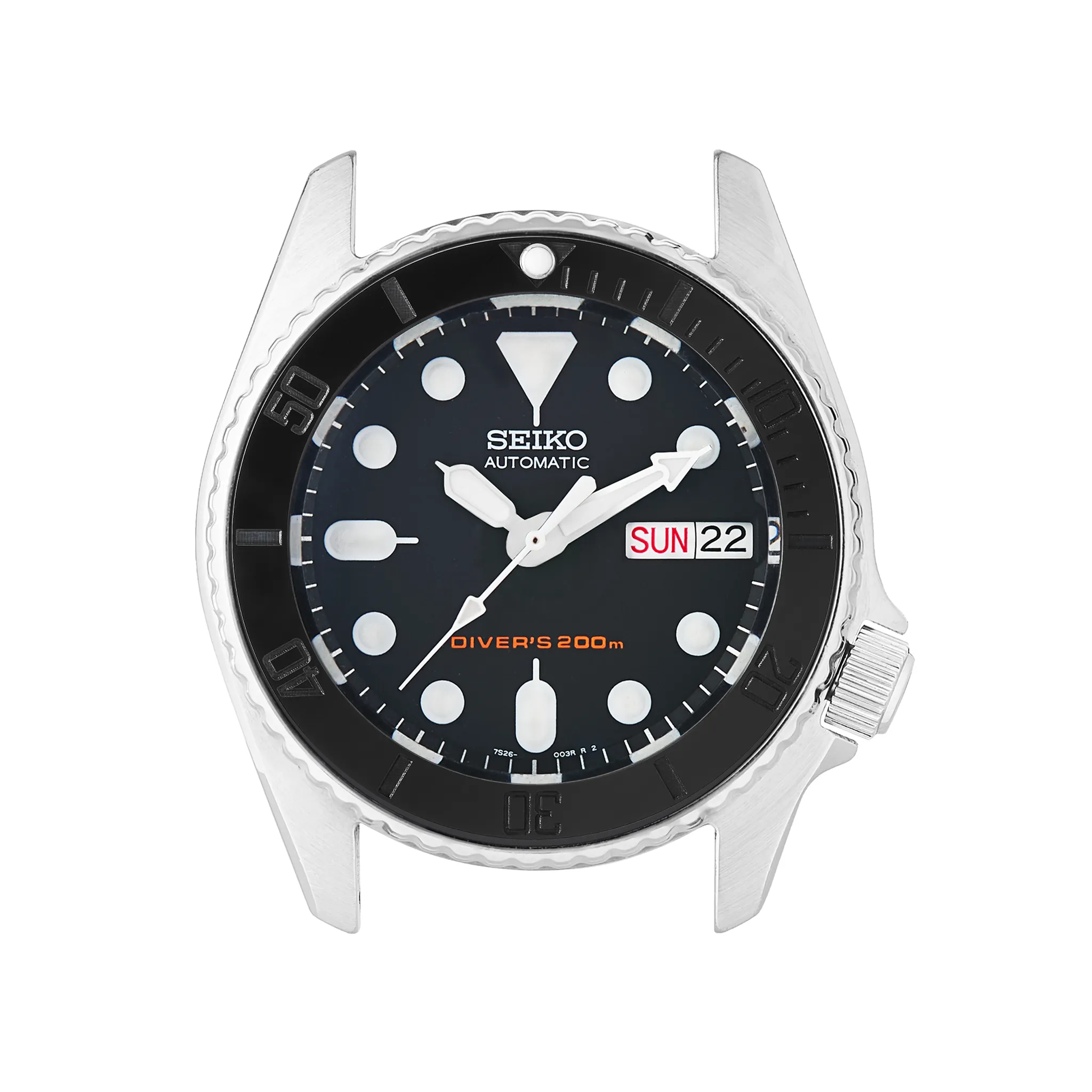 SKX013 Ceramic Bezel Insert: Sub Style Stealth