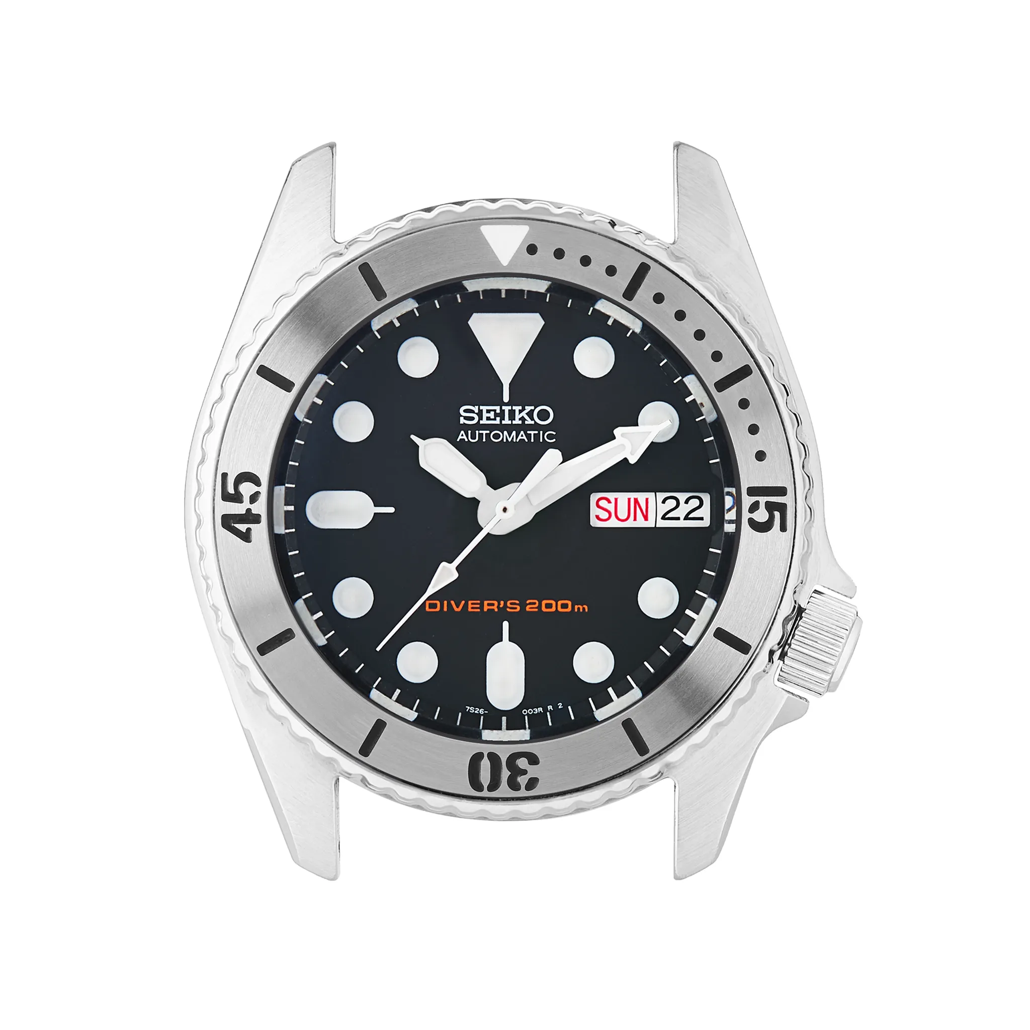 SKX013 Steel Bezel Insert: Superocean Style