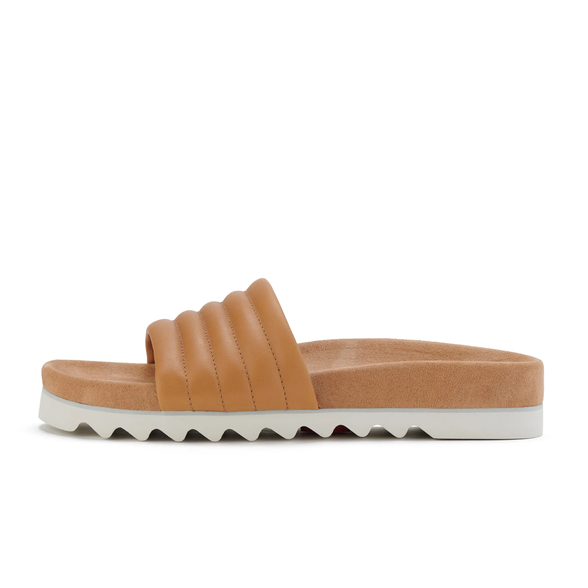 Slide Tooth Wedge Soft Tan