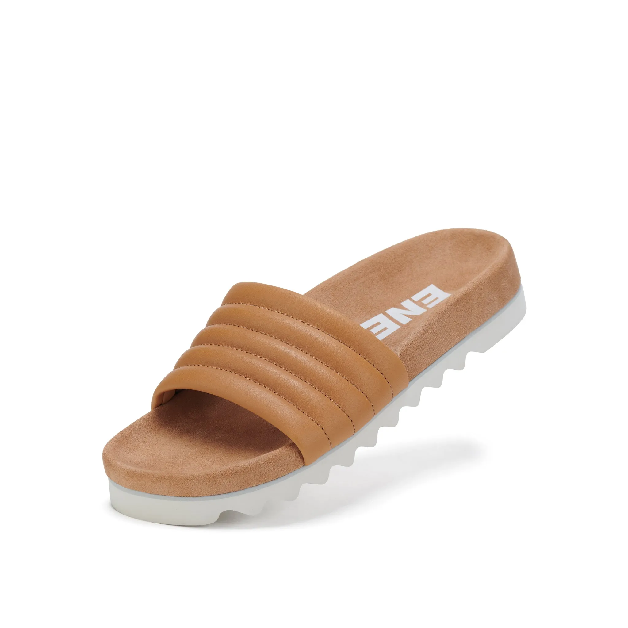 Slide Tooth Wedge Soft Tan