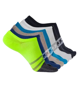 Split Toe Everyday Plus Lightweight Invisible Footies Socks - 8 Pack