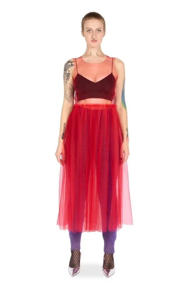 Tulle Shift Dress