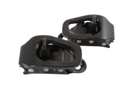 Union Toe Buckles (Black : Pair)