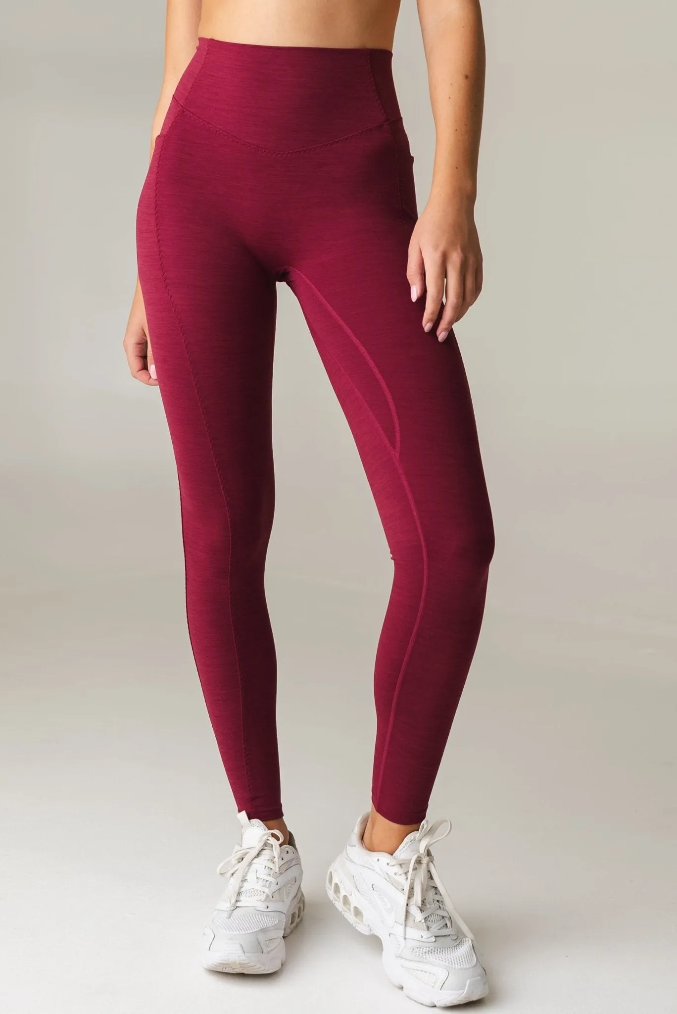 Vitality Daydream Stitch Pant - Burgundy Vineyard