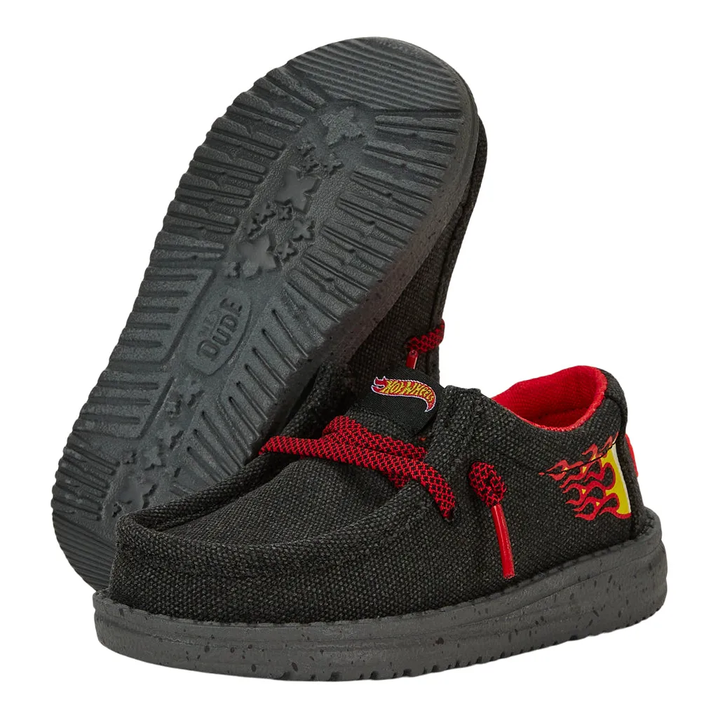 Wally Hot Wheels Toddler - Black/Multi