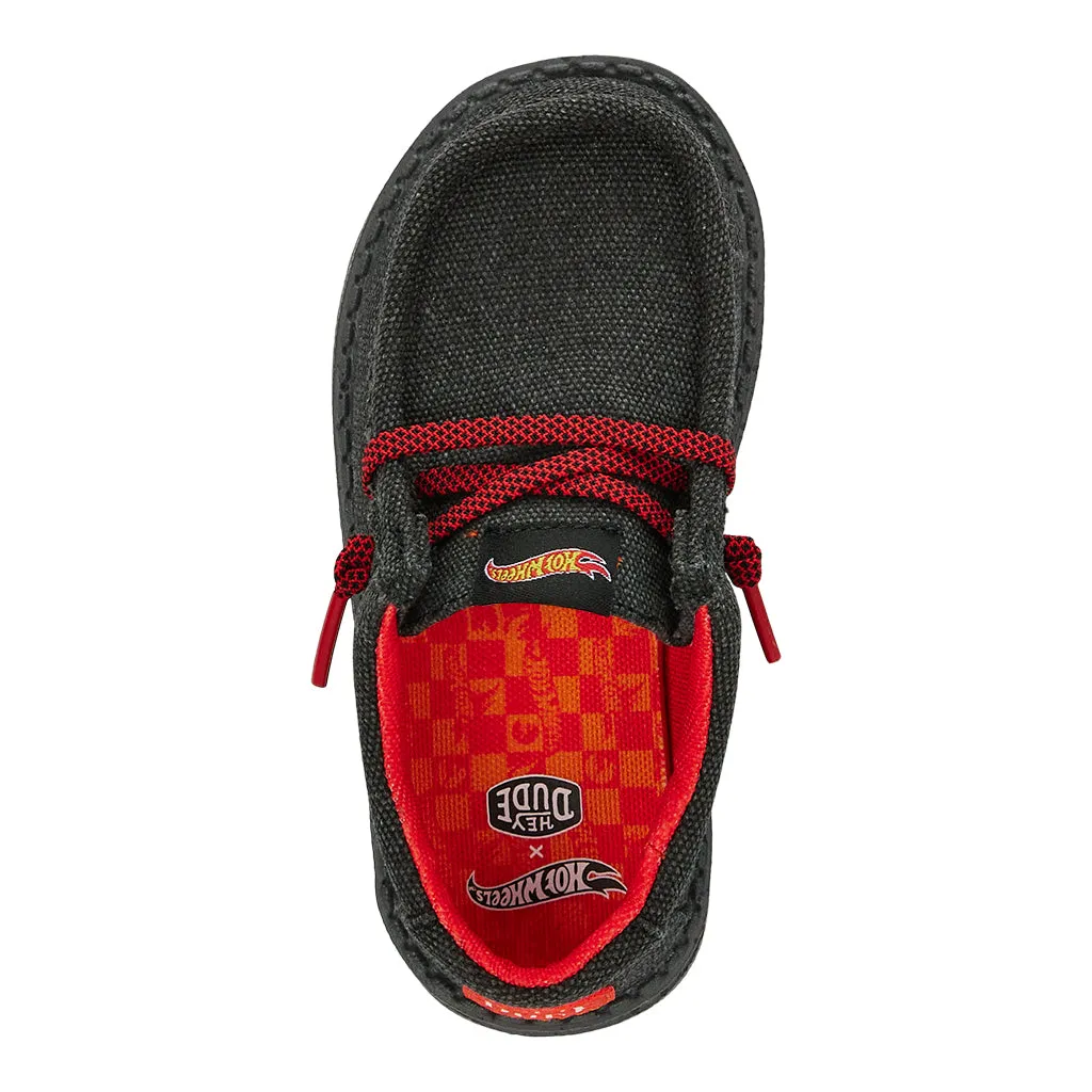 Wally Hot Wheels Toddler - Black/Multi