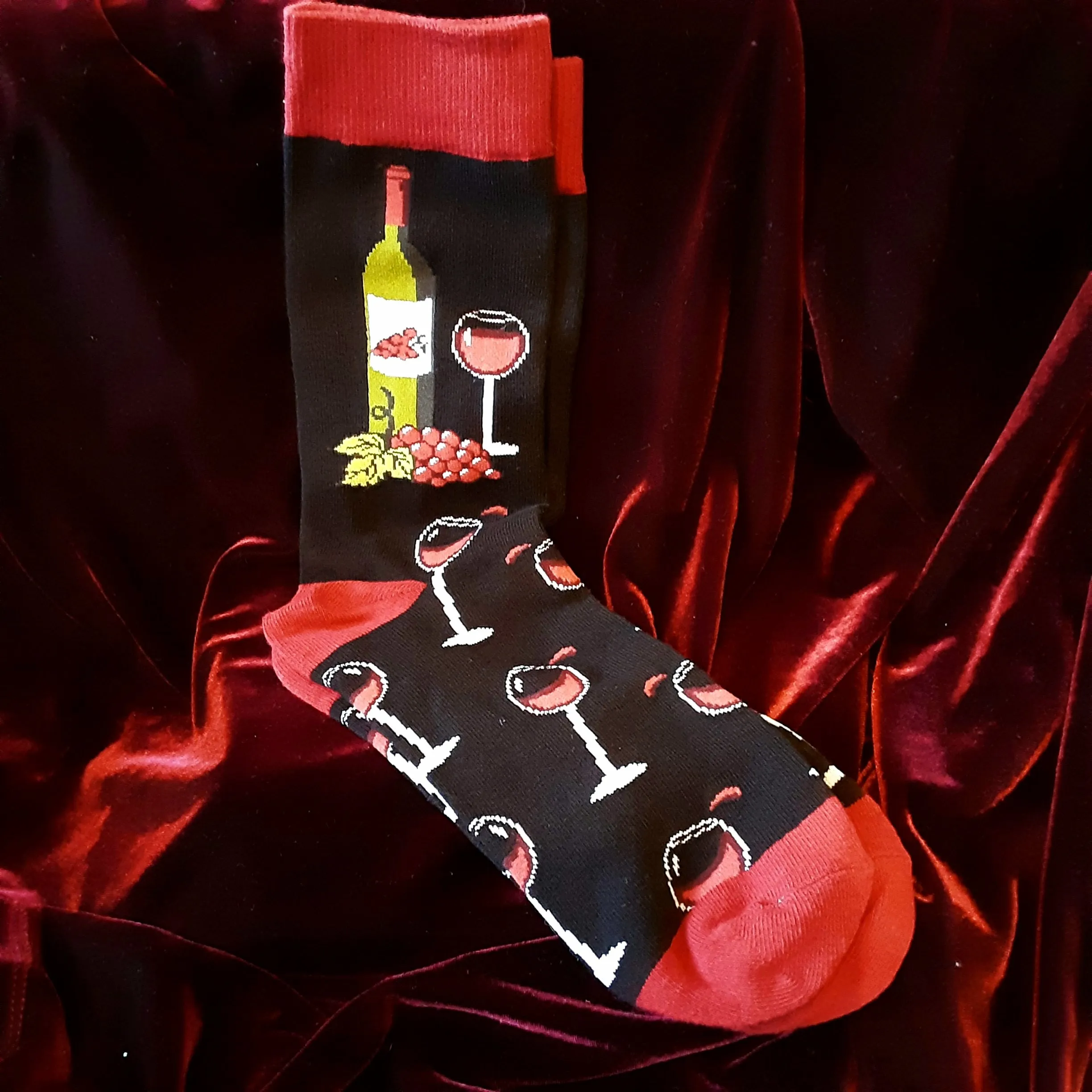 Wine Lovers Men's Socks