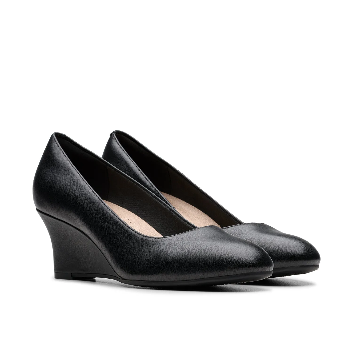 Womens - Olivette Pearl Black Leather